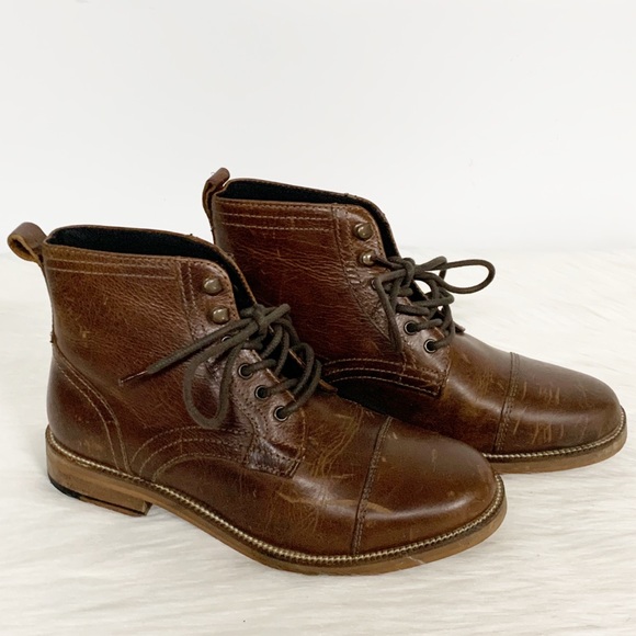 crevo bookham cap toe boot